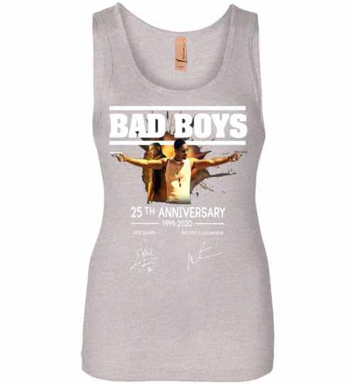 Inktee Store - 25Th Anniversary Bad Boys 1995-2020 Womens Jersey Tank Top Image