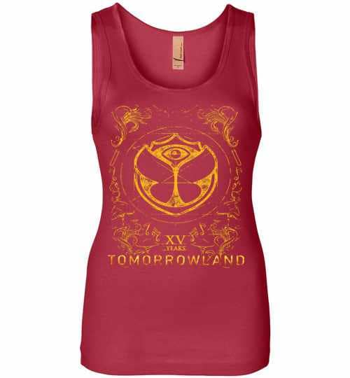 Inktee Store - 15Th Years Of Tomorrowland 2019 Womens Jersey Tank Top Image