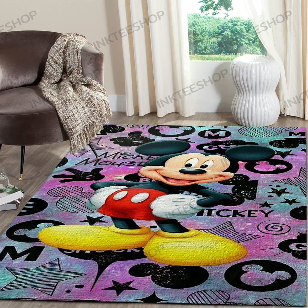 Inktee Store - Amazon Mickey Mouse Disney Door Mat Rug Image