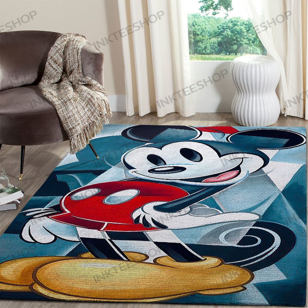 Inktee Store - Area Bedroom Mickey Mouse Disney Rug Image