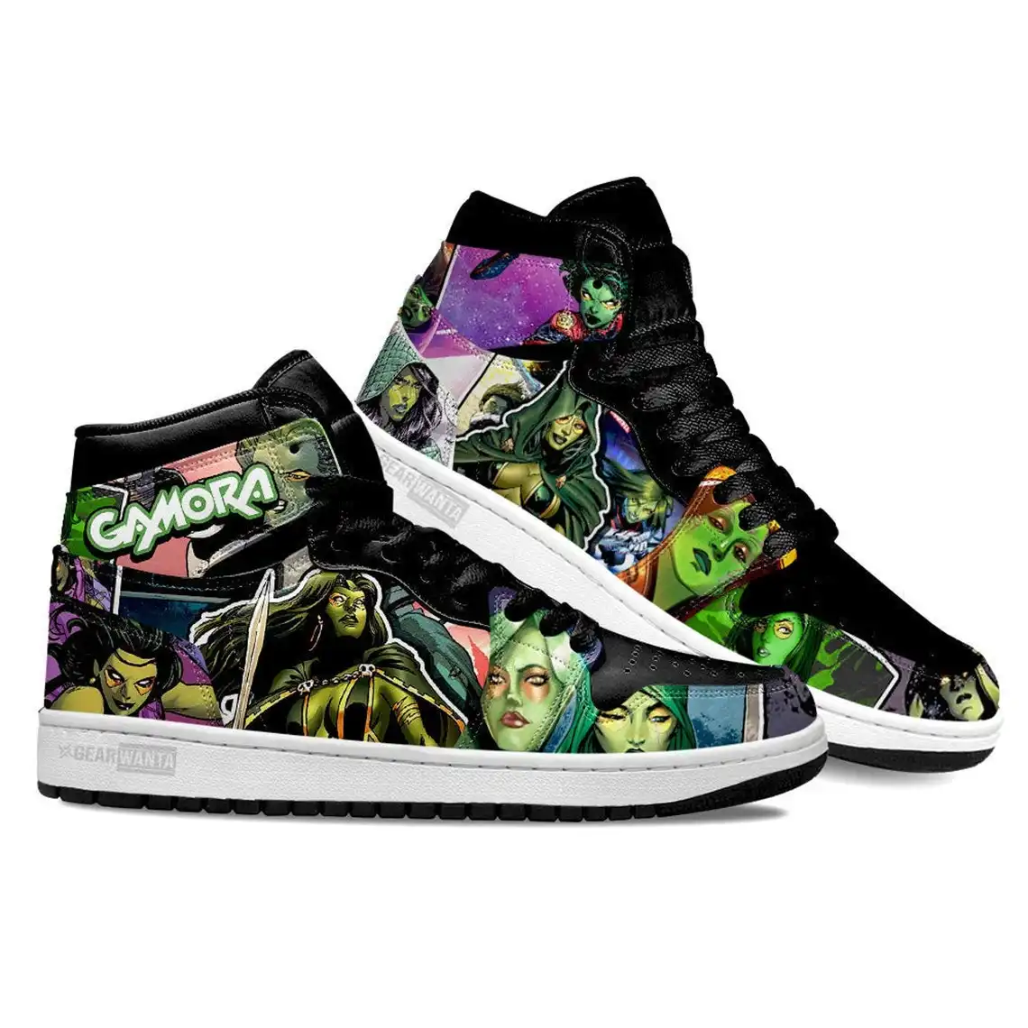 Avenger Gamora Super Heroes For Movie Fans - Custom Anime Sneaker For Men And Women Air Jordan Shoes