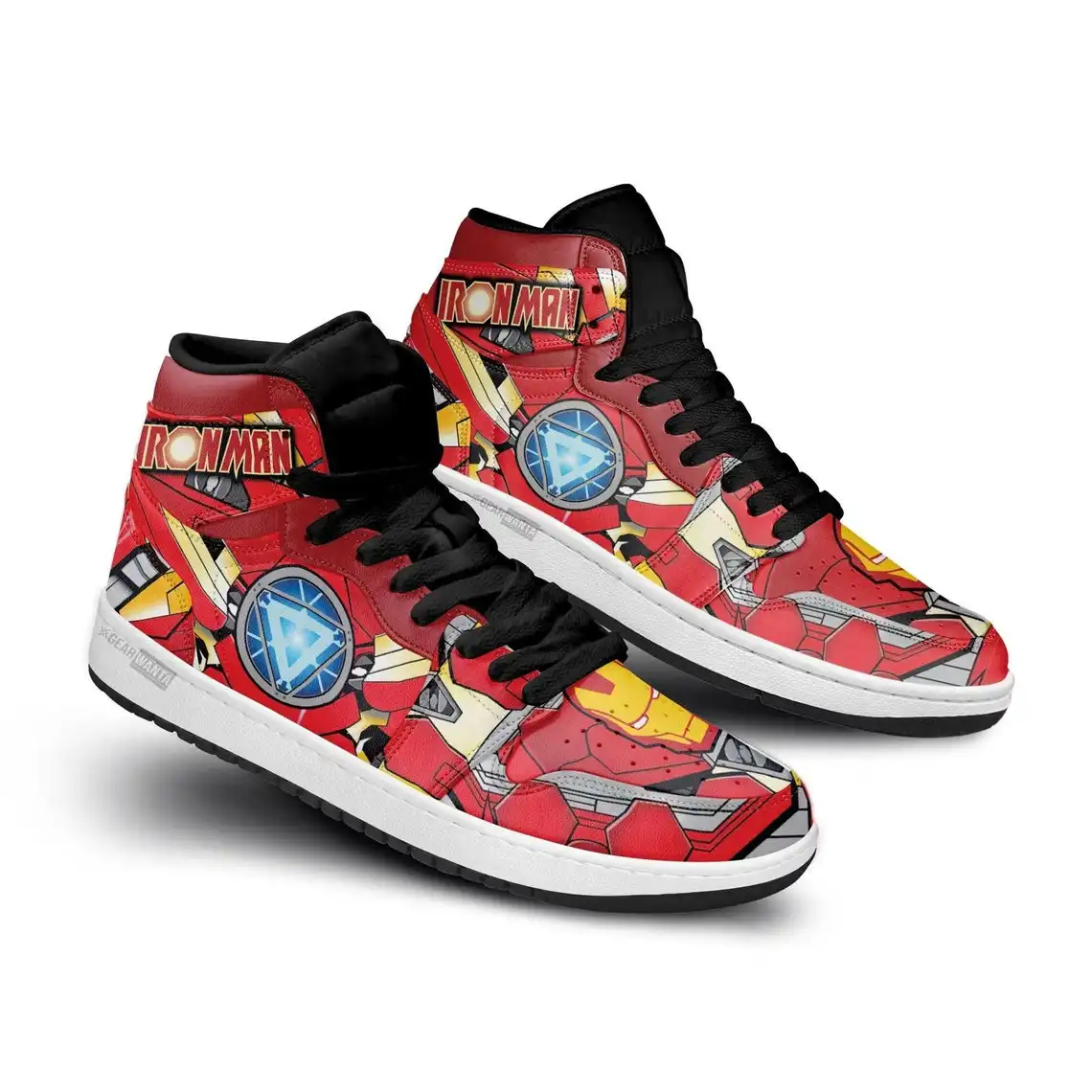 Avenger Ironman Super Heroes For Movie Fans - Custom Anime Sneaker For Men And Women Air Jordan Shoes