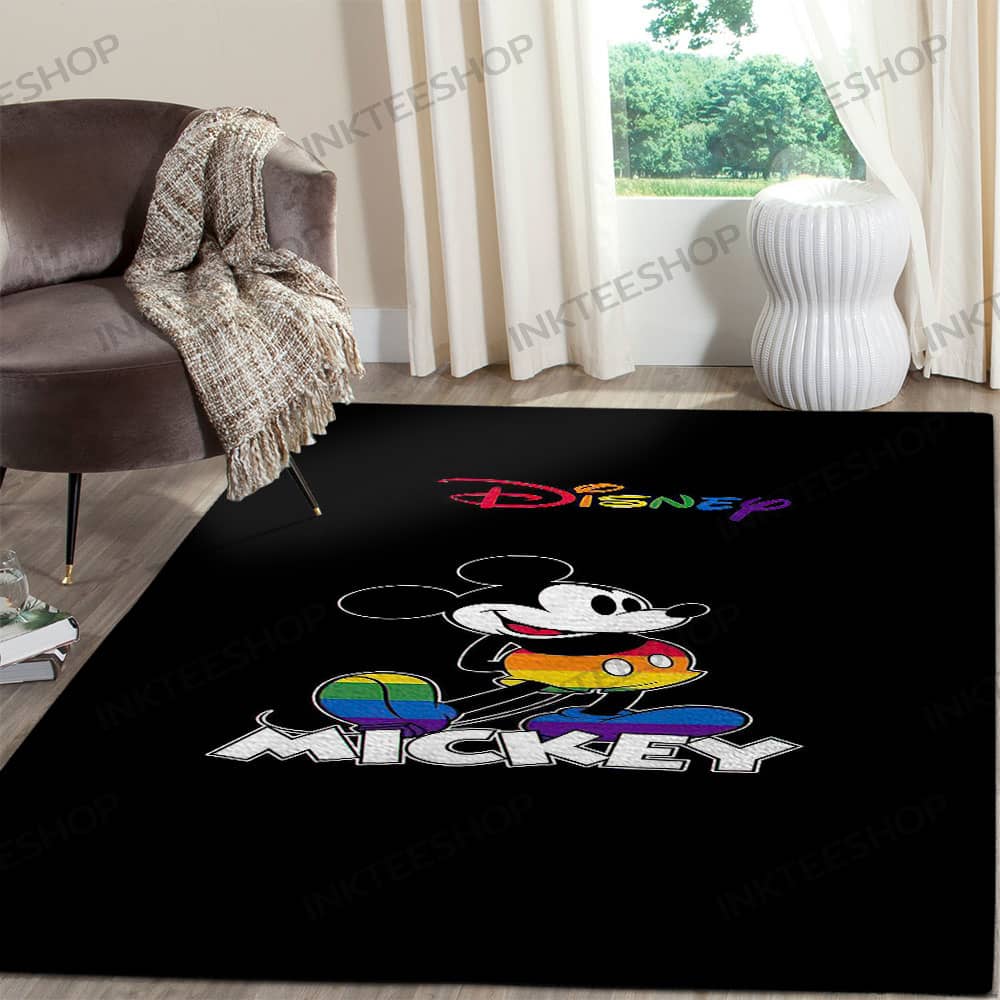 Inktee Store - Carpet Home Decor Mickey Mouse Disney Rug Image