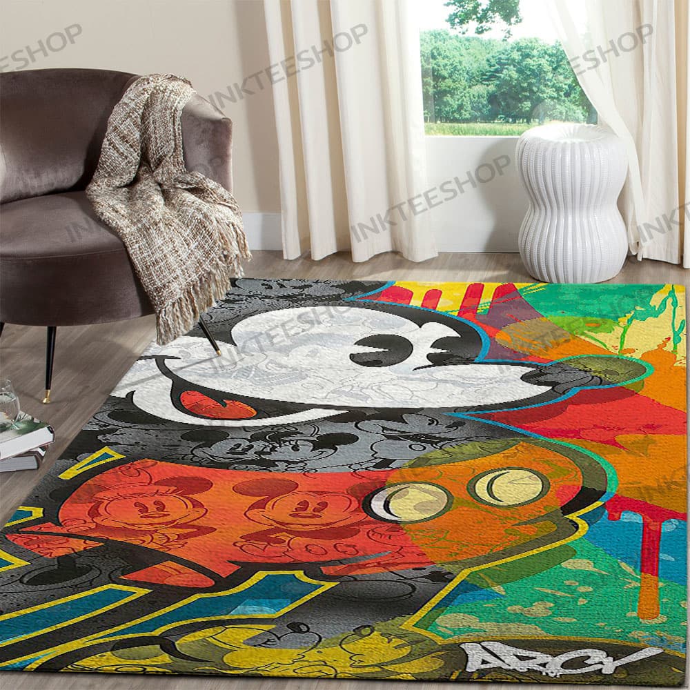 Inktee Store - Carpet Mickey Mouse Disney Amazon Rug Image