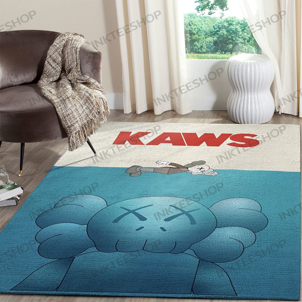 Inktee Store - Kaws Door Mat Amazon Rug Image