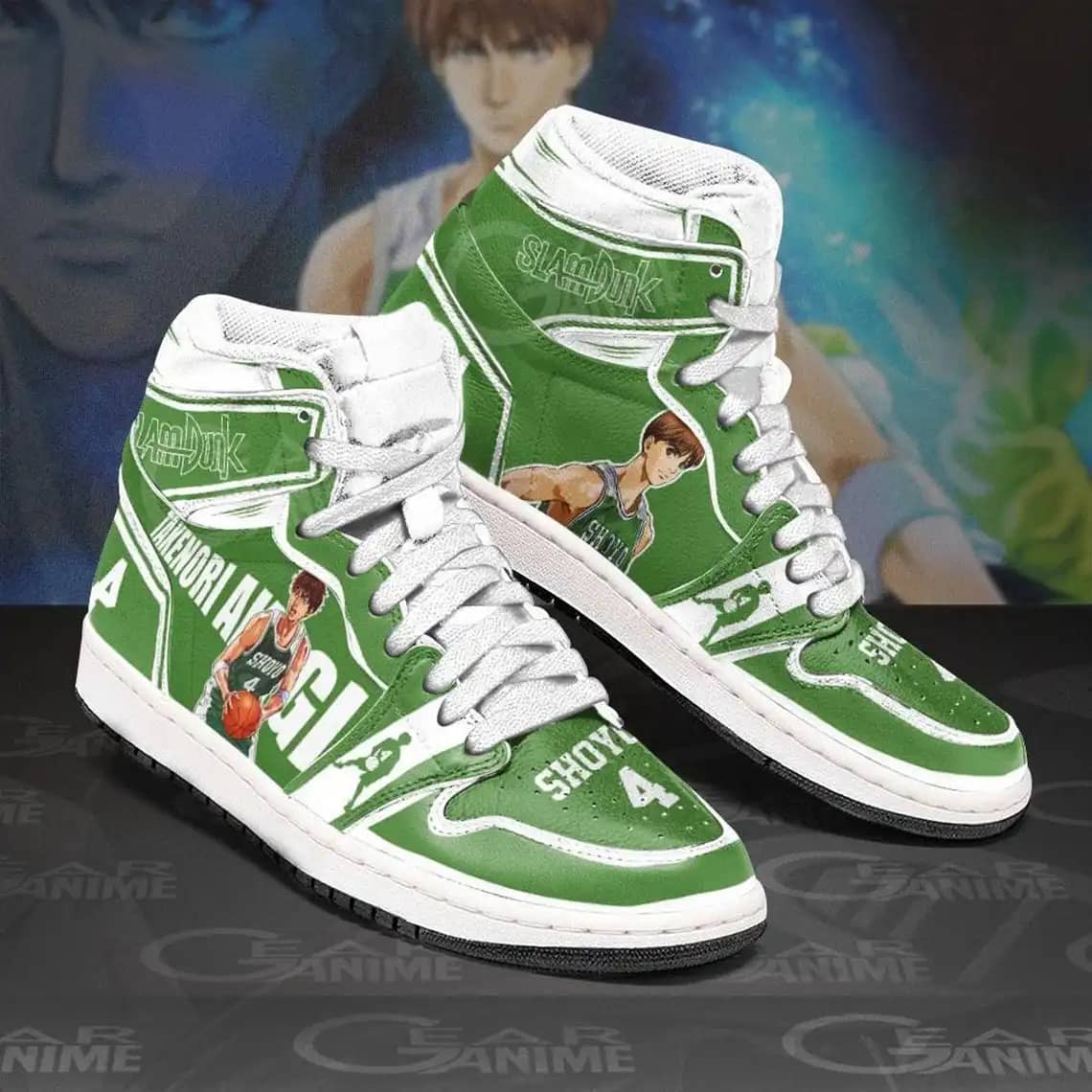 Kenji Fujima Slam Dunk For Anime Fans - Custom Anime Sneaker For Men And Women Air Jordan Shoes