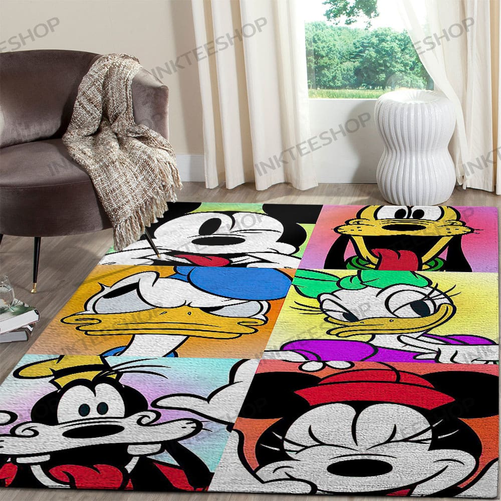Inktee Store - Kitchen Home Decor Mickey Mouse Disney Rug Image