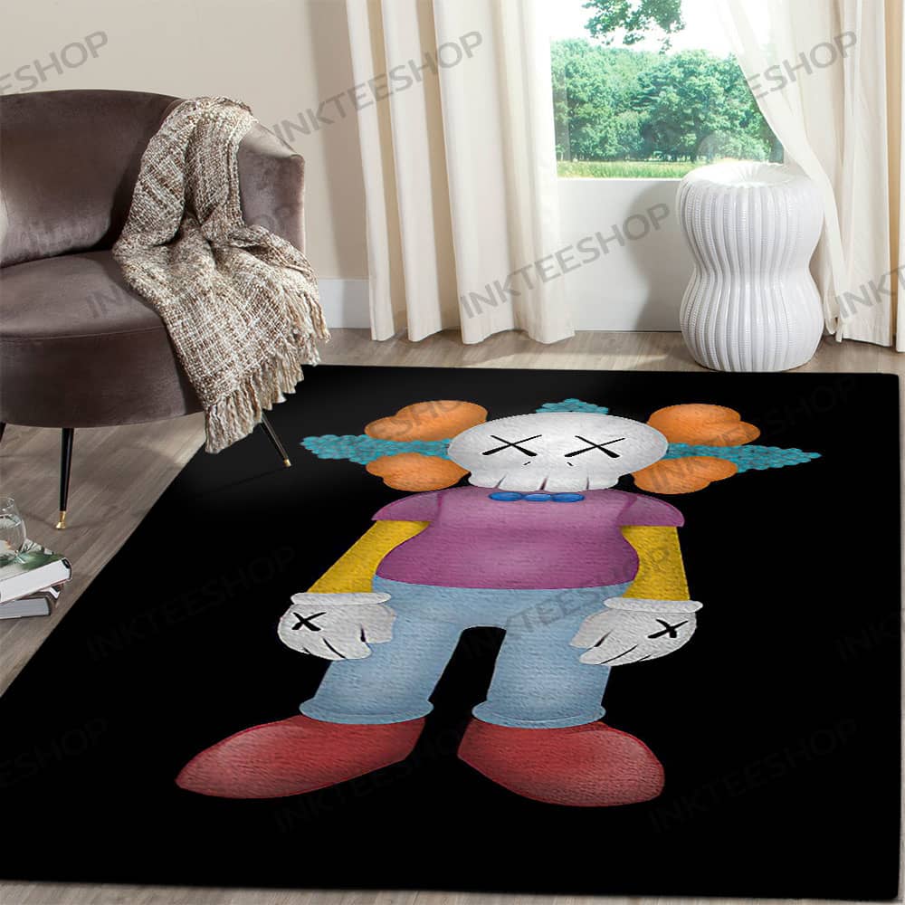 Inktee Store - Kitchen Kaws Wallpaper For Room Rug Image