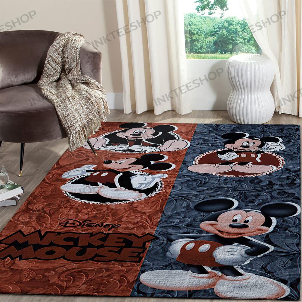 Inktee Store - Kitchen Mickey Mouse Disney Living Room Rug Image