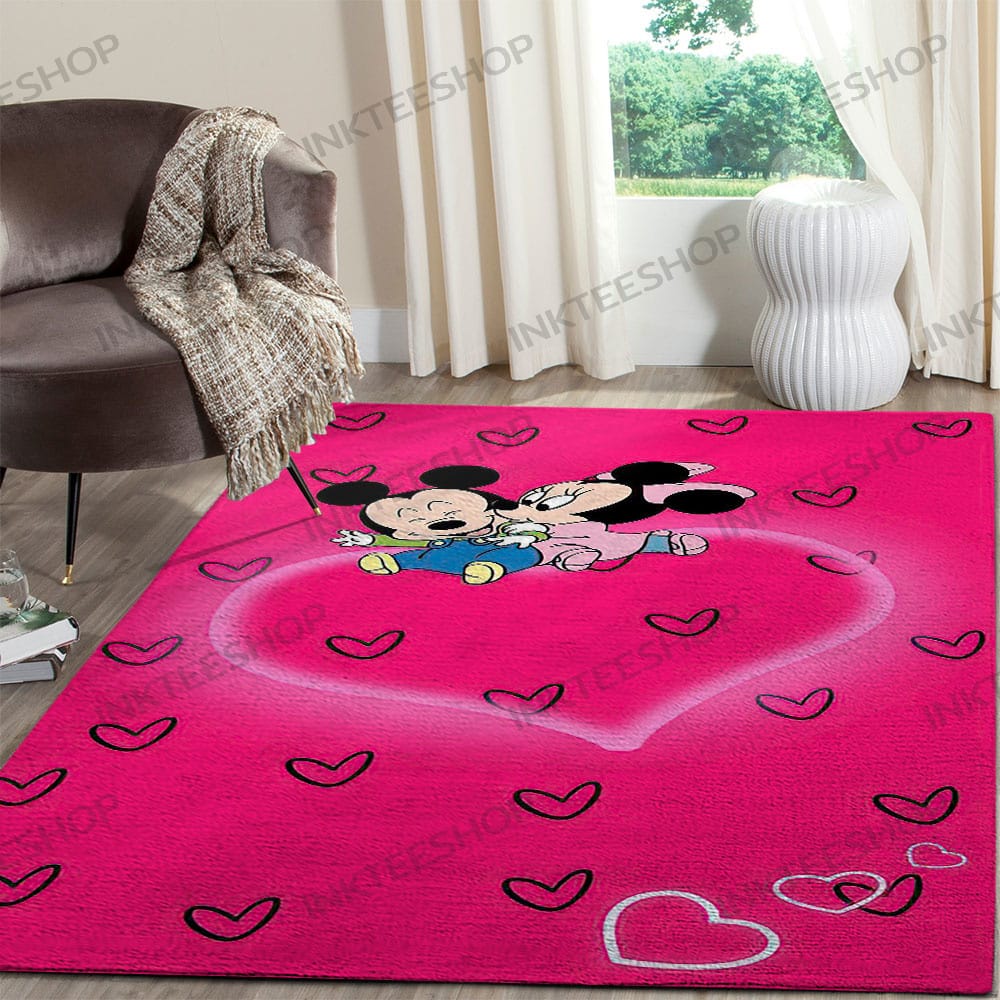 Inktee Store - Mickey Mouse Disney Area Kitchen Rug Image