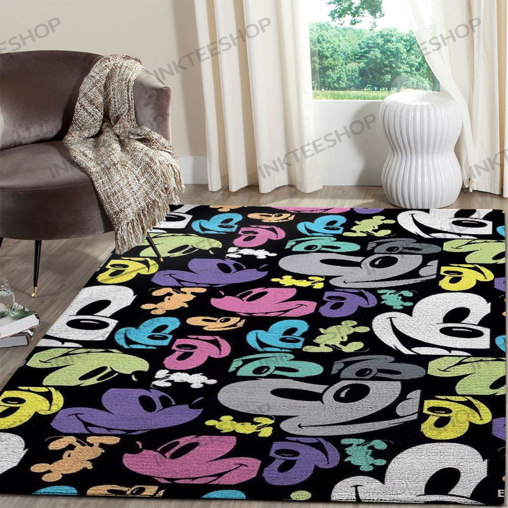 Inktee Store - Mickey Mouse Disney Home Decor Carpet Rug Image