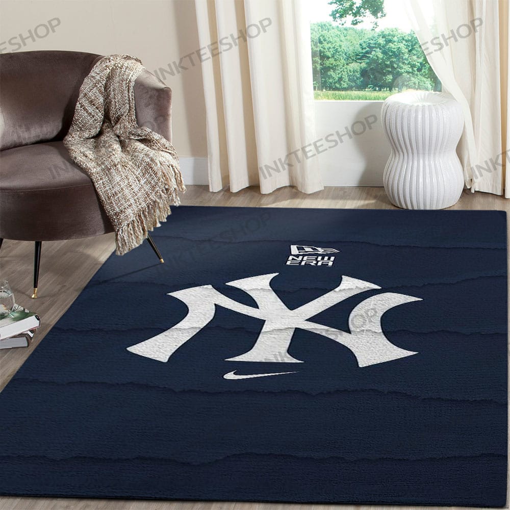 Inktee Store - New York Yankees Door Mat Wallpaper For Room Rug Image
