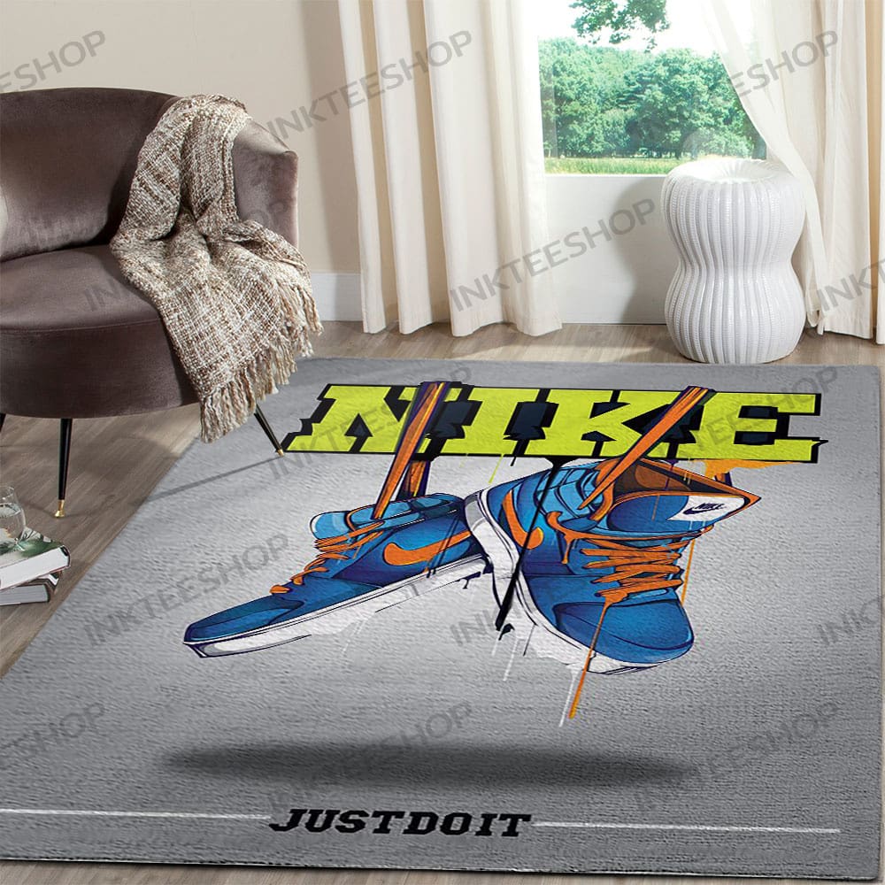 Inktee Store - Nike Air Jordan Area Limited Edition Rug Image