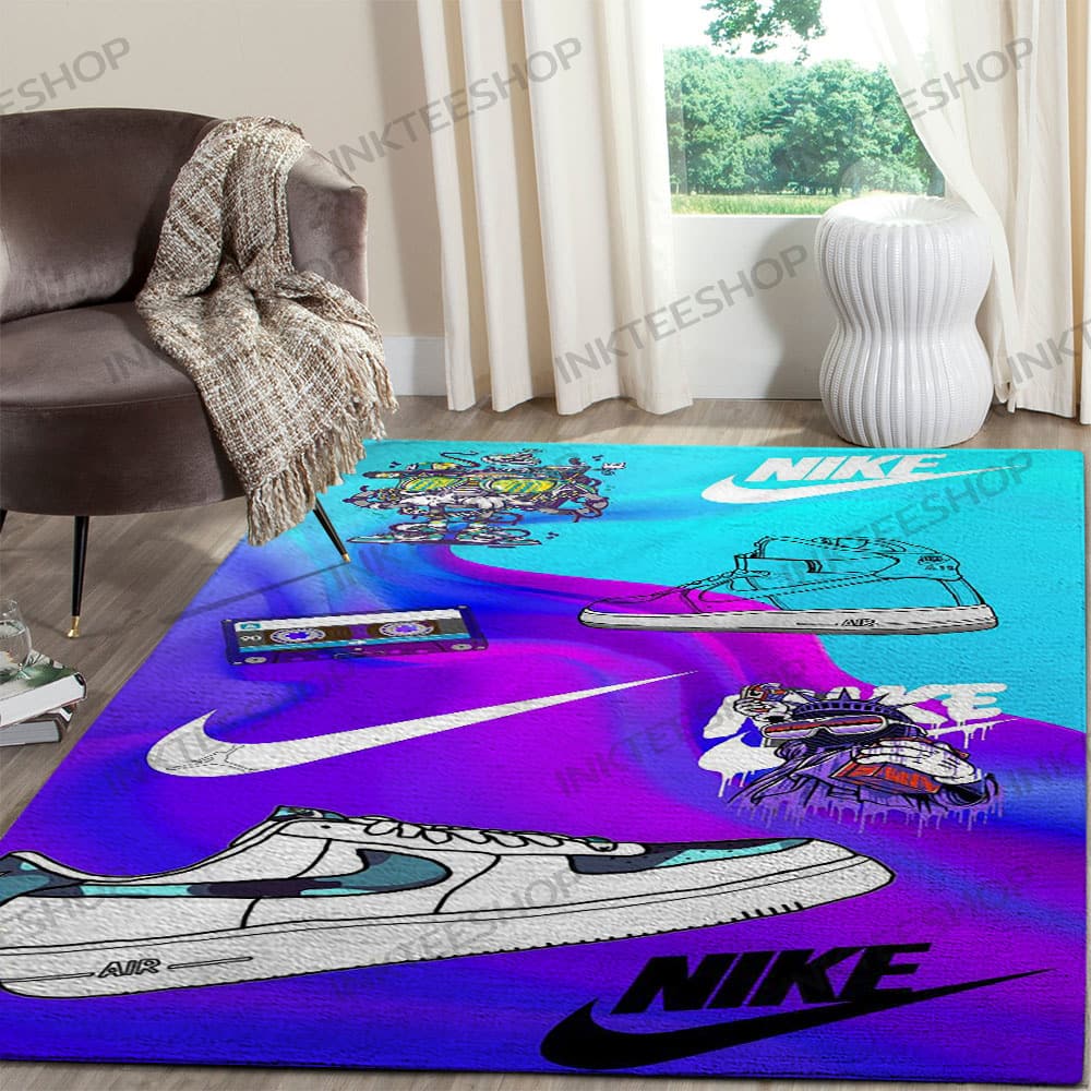 Inktee Store - Nike Air Jordan Home Decor Retro Limited Edition Rug Image