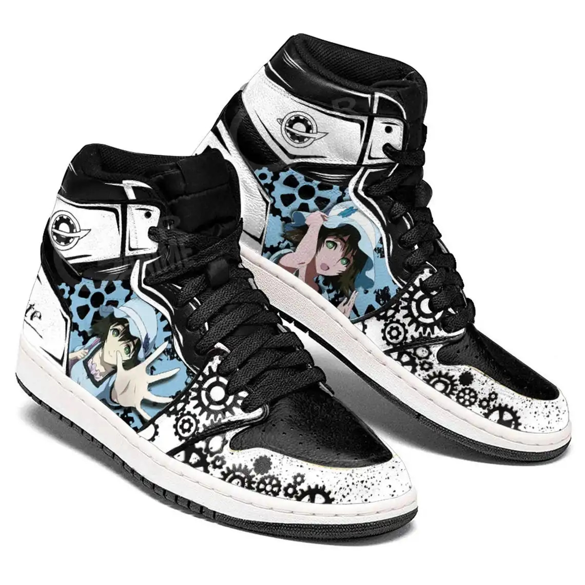 Shiina Mayuri Steins Gate For Anime Fans - Custom Anime Sneaker For Men And Women Air Jordan Shoes