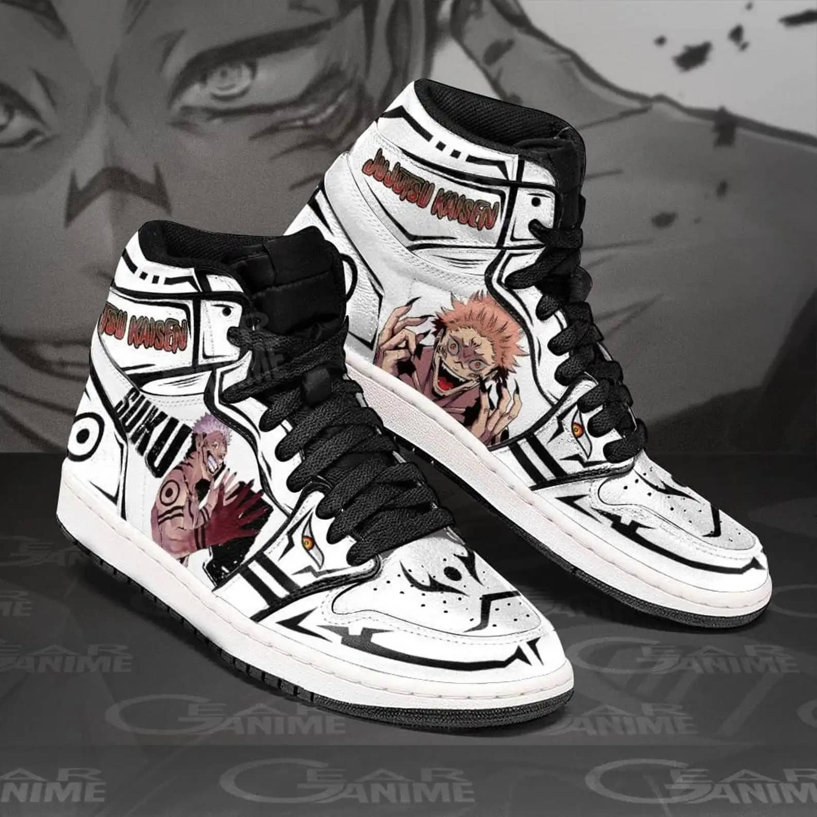 Sukuna Jujutsu Kaisen For Anime Fans Custom Anime Shoes For Men And Women Air Jordan Shoes