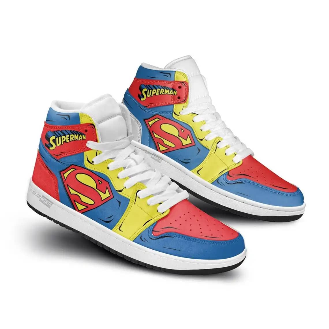 Superman Super Heroes For Movie Fans - Custom Anime Sneaker For Men And Women Air Jordan Shoes
