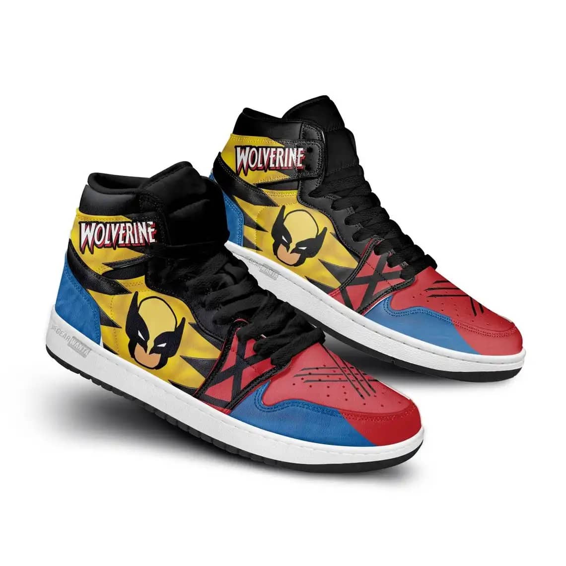 Wolverine Super Heroes For Movie Fans - Custom Anime Sneaker For Men And Women Air Jordan Shoes