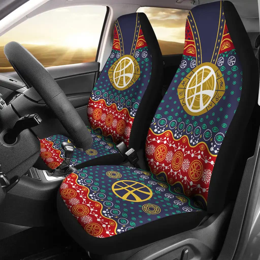 Dr Strange Christmas Car Seat Covers