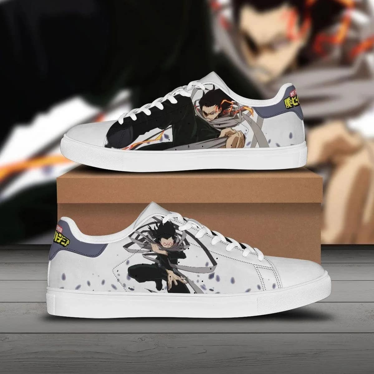 Eraser Head Custom Mha Anime Stan Smith Shoes