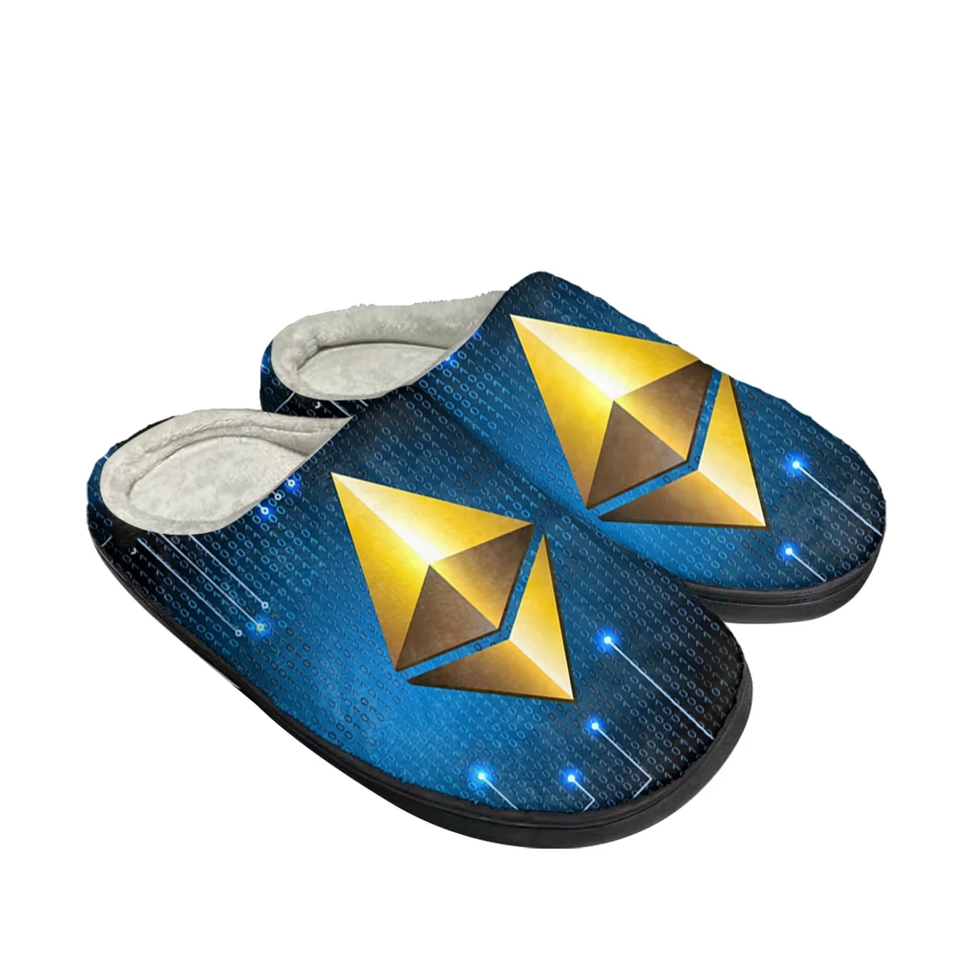 Ethereum Cryptocurrency Eth Coin Shoes Slippers