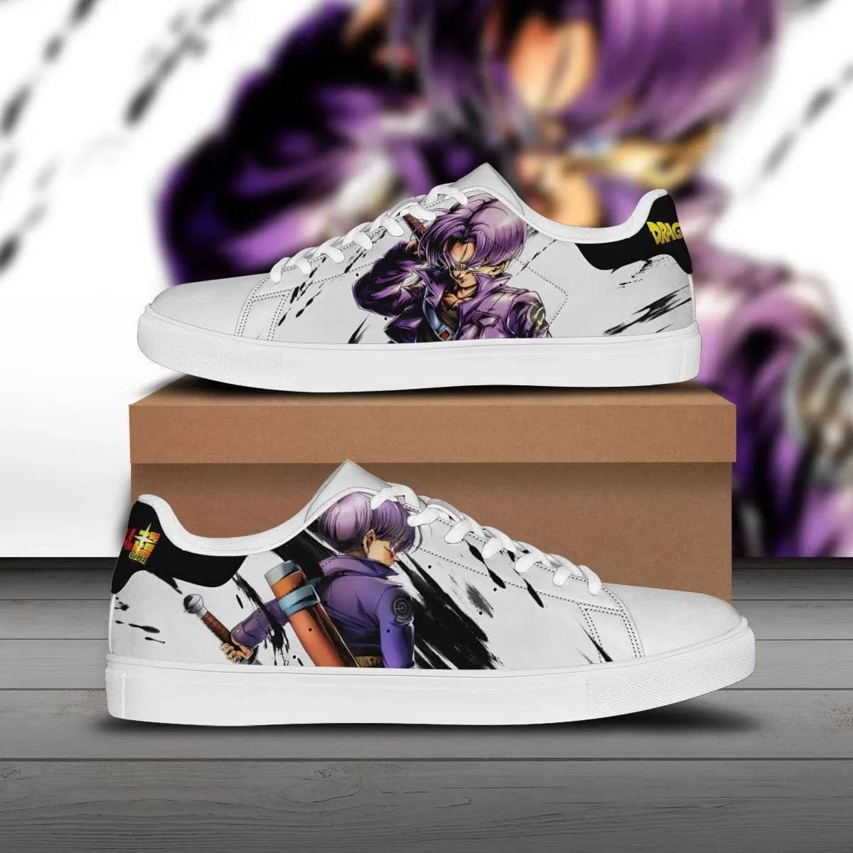 Future Trunks Dragon Ball Super Custom Anime Stan Smith Shoes