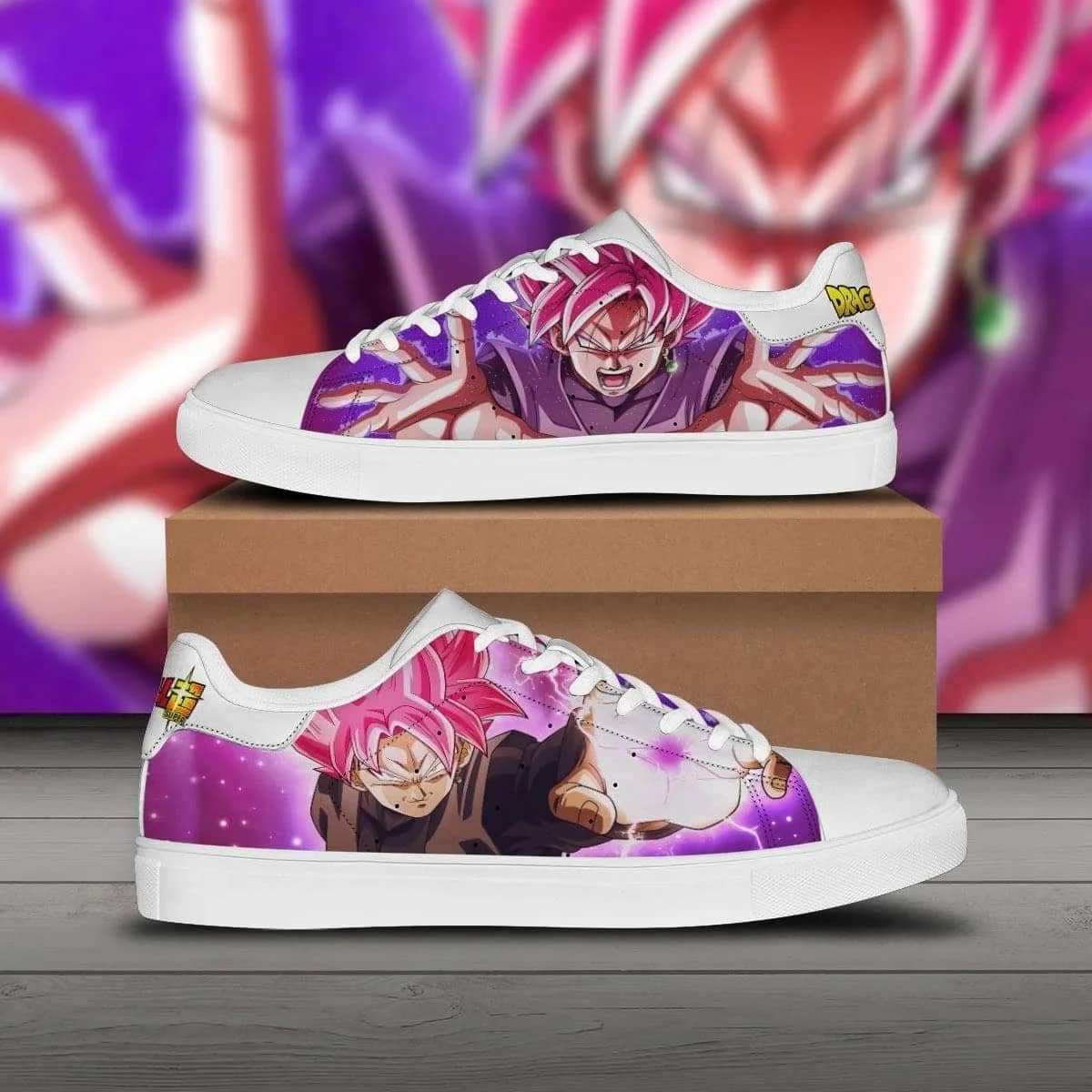 Goku Black Rose Dragon Ball Super Anime Stan Smith Shoes