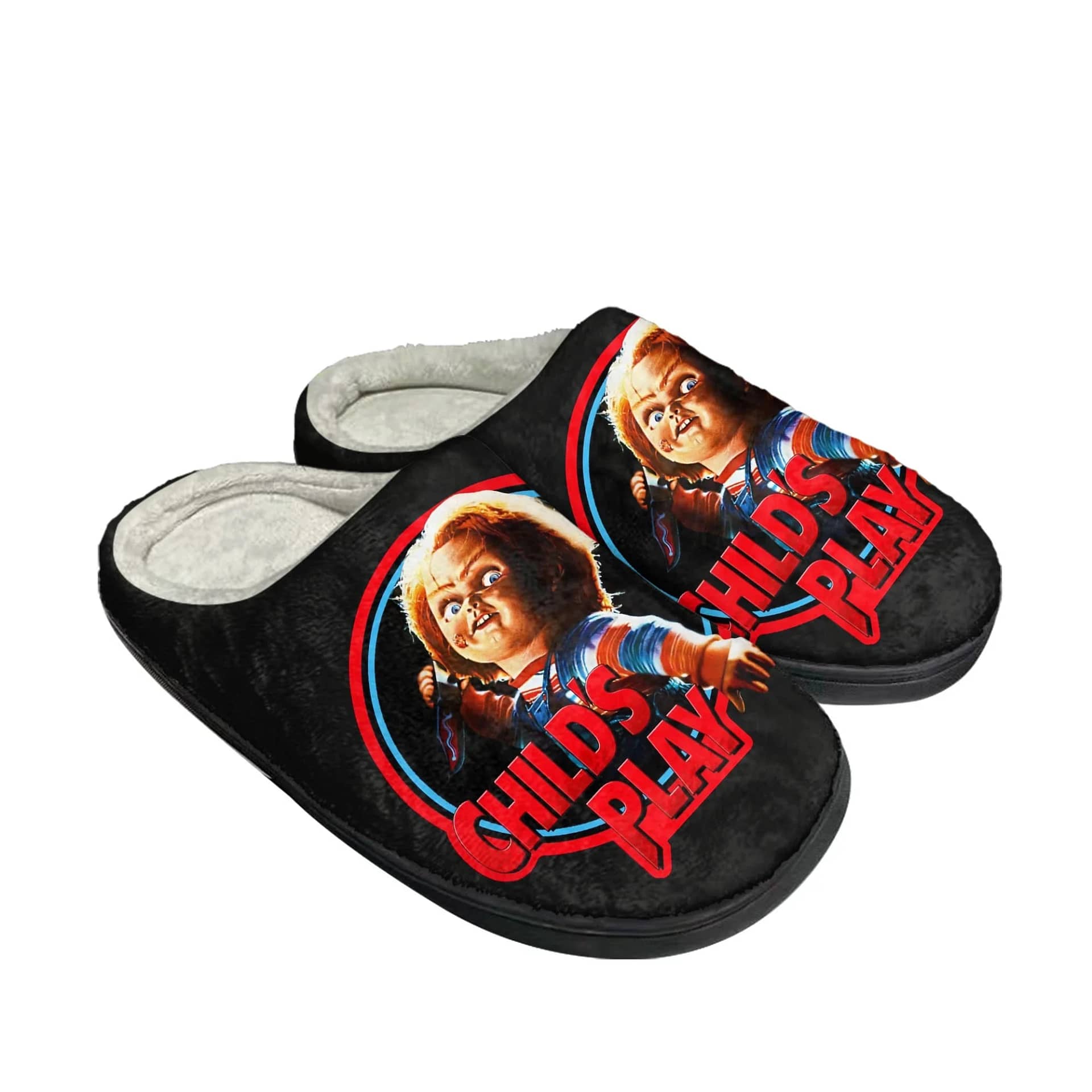 Horror Childs Play Chucky Shoes Slippers