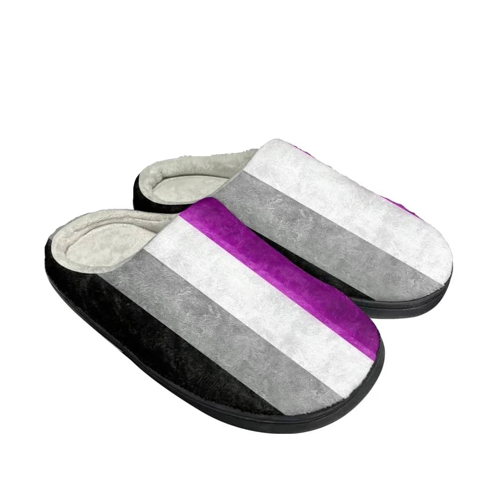 Hot Asexual Pride Fashion Custom Shoes Slippers
