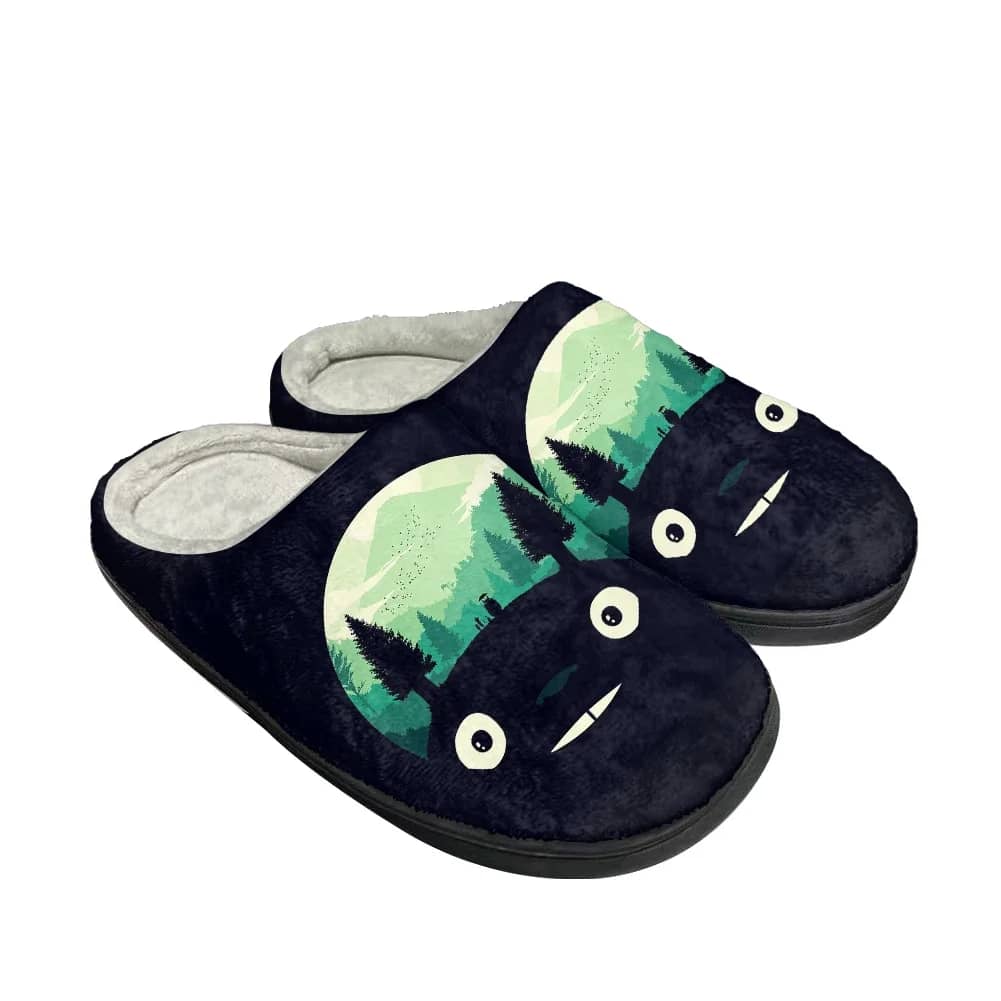 Hot Cartoon Totoro Custom Shoes Slippers