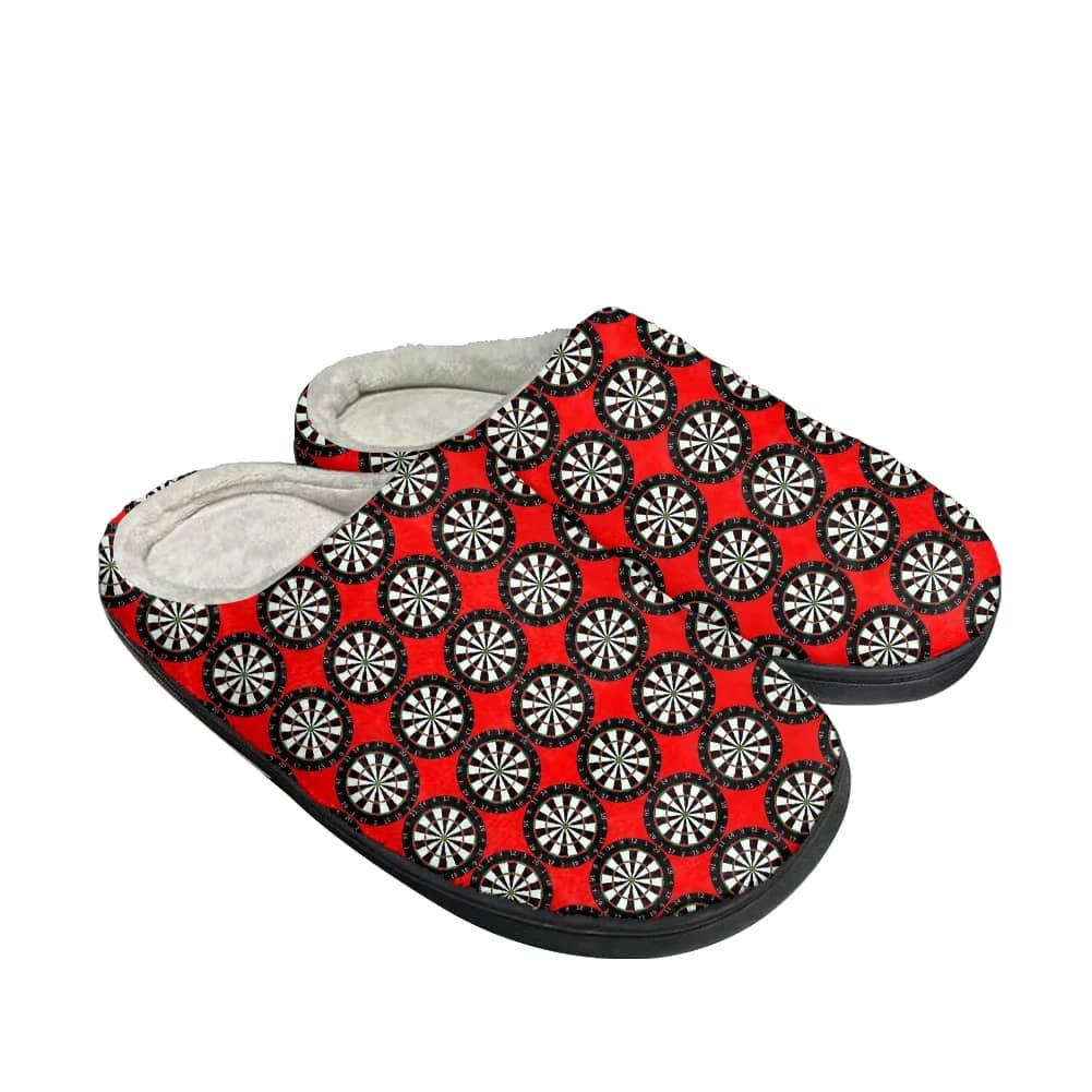 Hot Cool Fashion Darts Board Custom Shoes Slippers