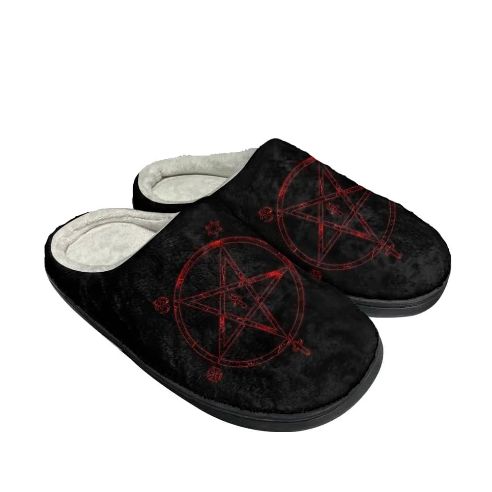 Hot Cool Pentagram Custom Shoes Slippers