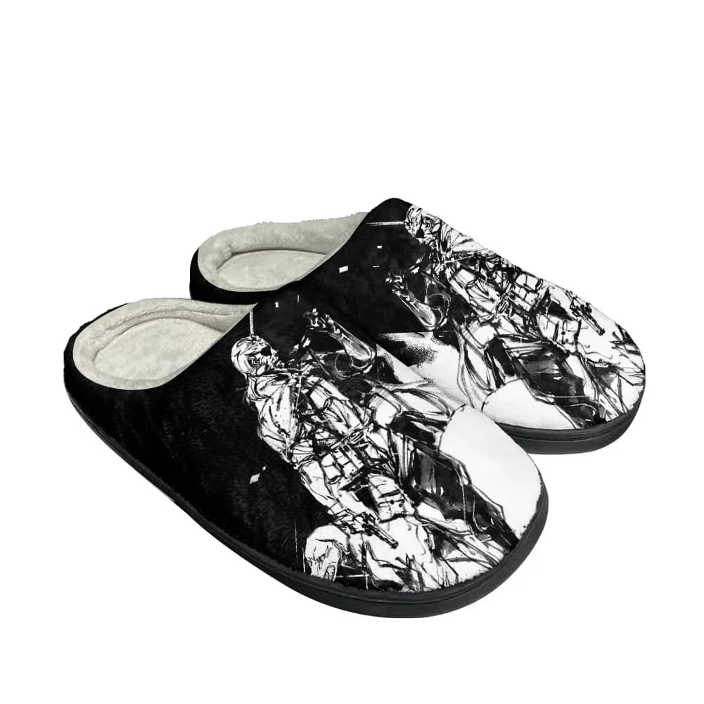 Hot Metal Gear Solid Shoes Slippers
