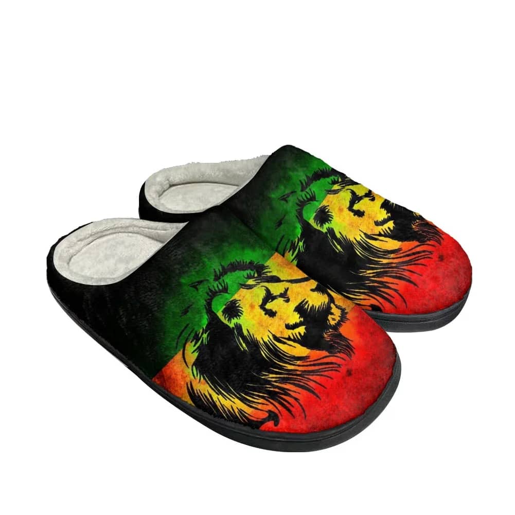Hot New Fashion Latest Rasta Lion Shoes Slippers
