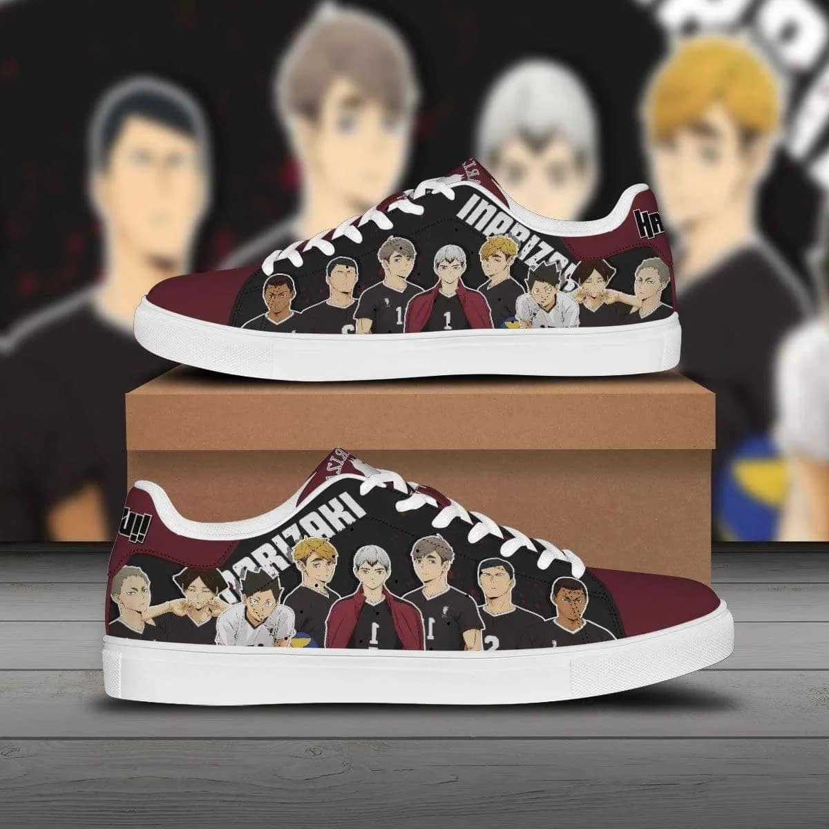 Inarizaki High Custom Haikyuu Anime Stan Smith Shoes