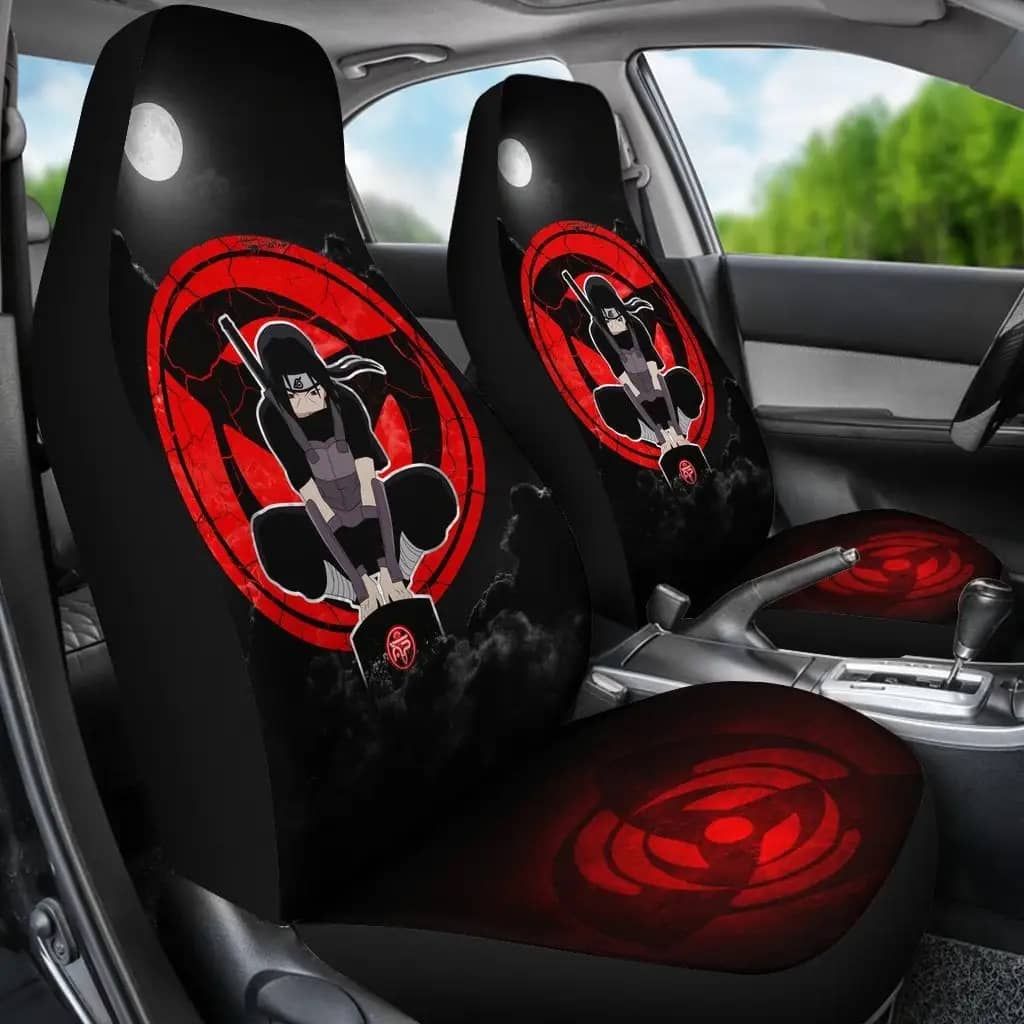 Itachi Anbu Sharingan Accessories Premium Custom Car Seat Covers