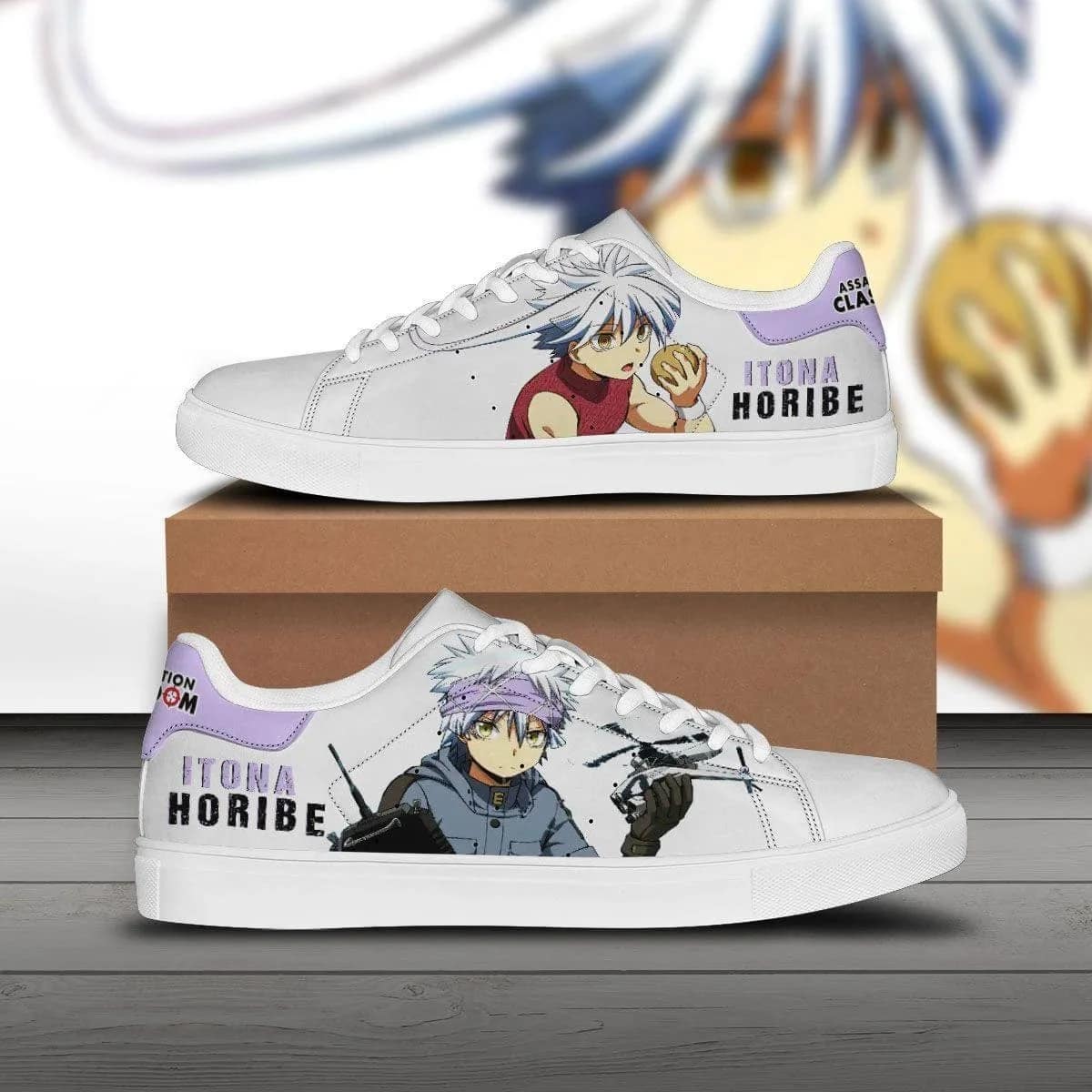 Itona Horibe Assassination Classroom Custom Anime Stan Smith Shoes