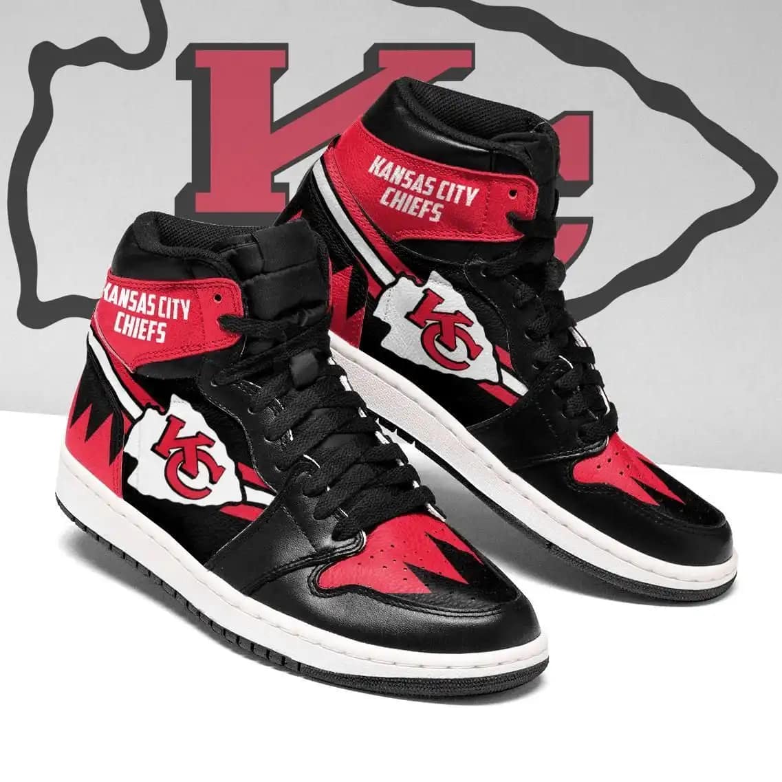 Kansas City Chiefs Team Air Jordan Shoes