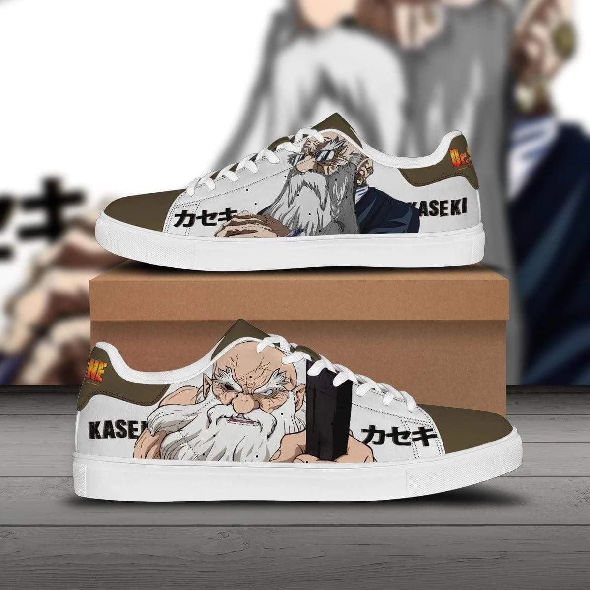 Kaseki Custom Dr. Stone Anime Stan Smith Shoes