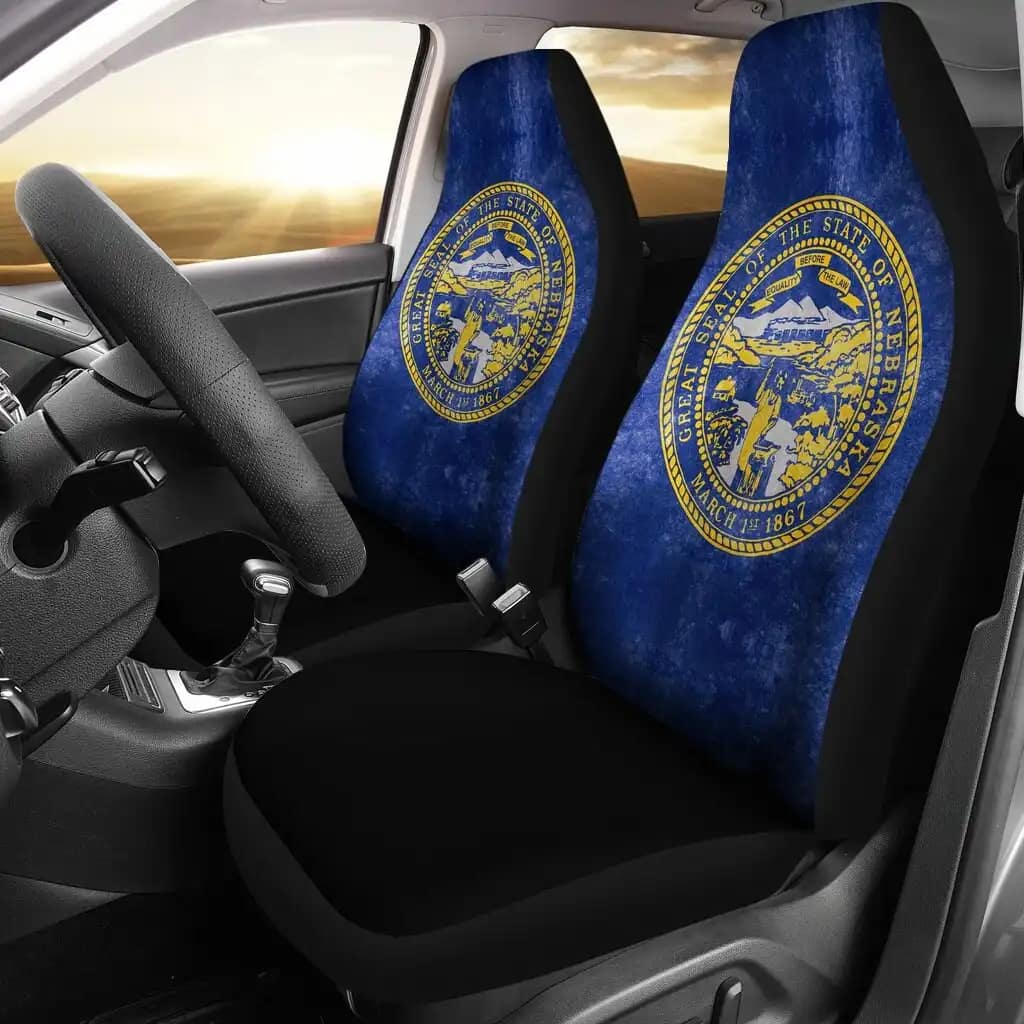 Nebraska Universal Front Car Seat Covers