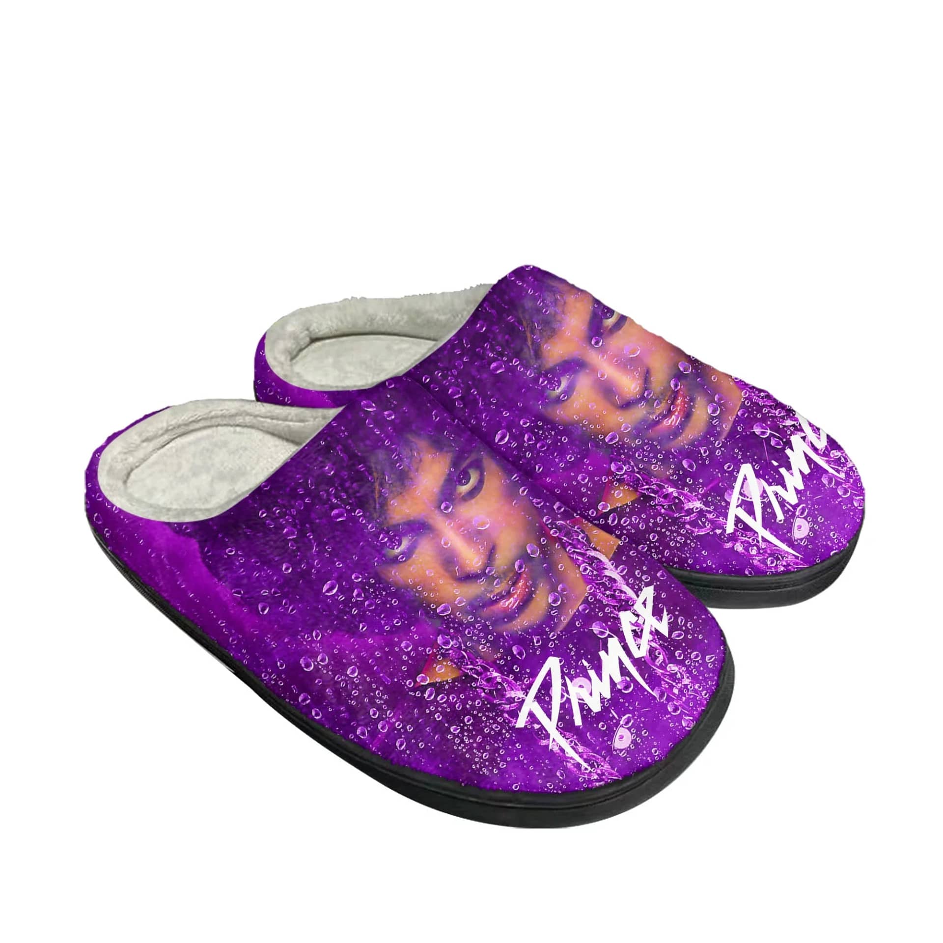 Prince Rogers Nelson Singer Custom Shoes Slippers