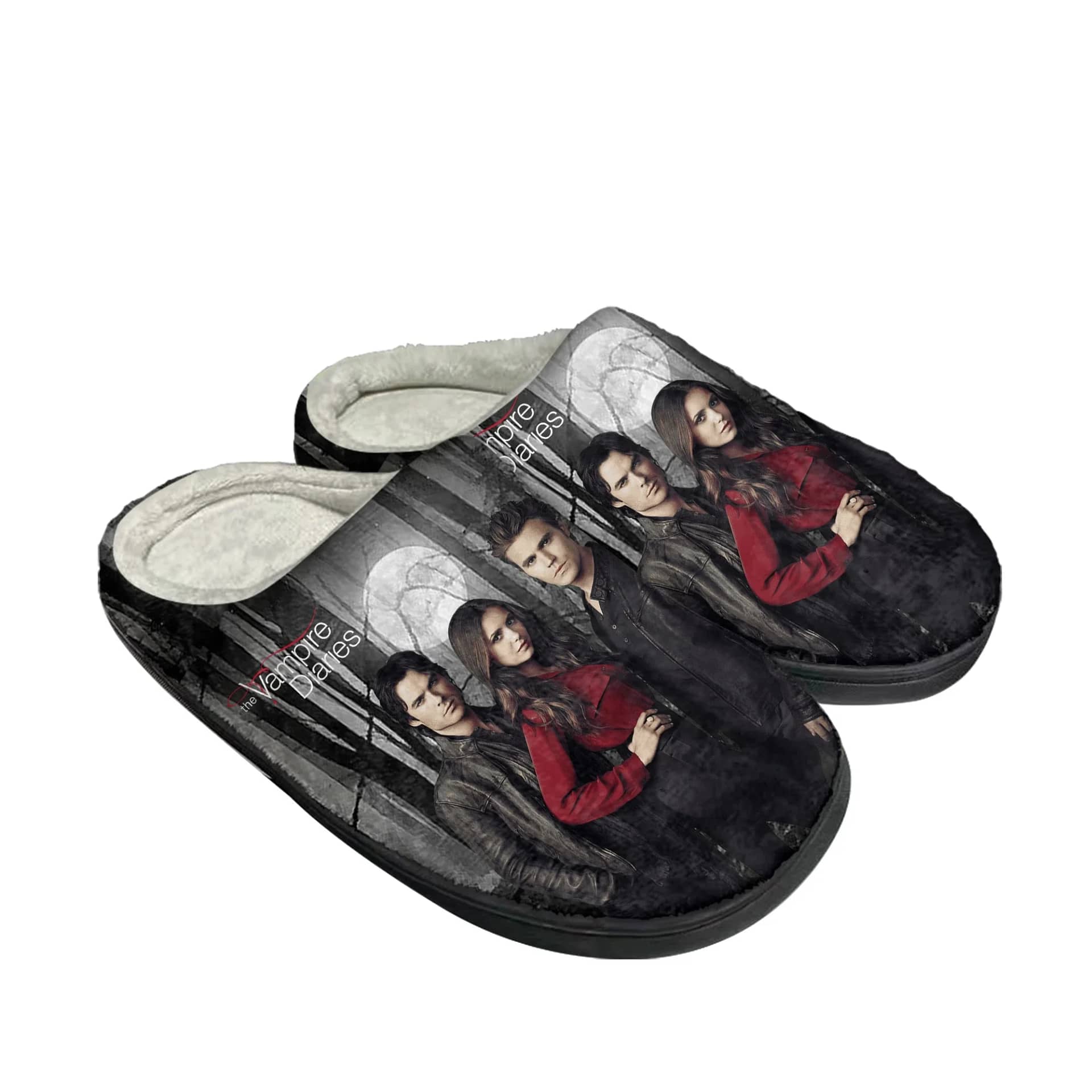 The Vampire Diaries Damon Salvatore Style 1 Custom Shoes Slippers