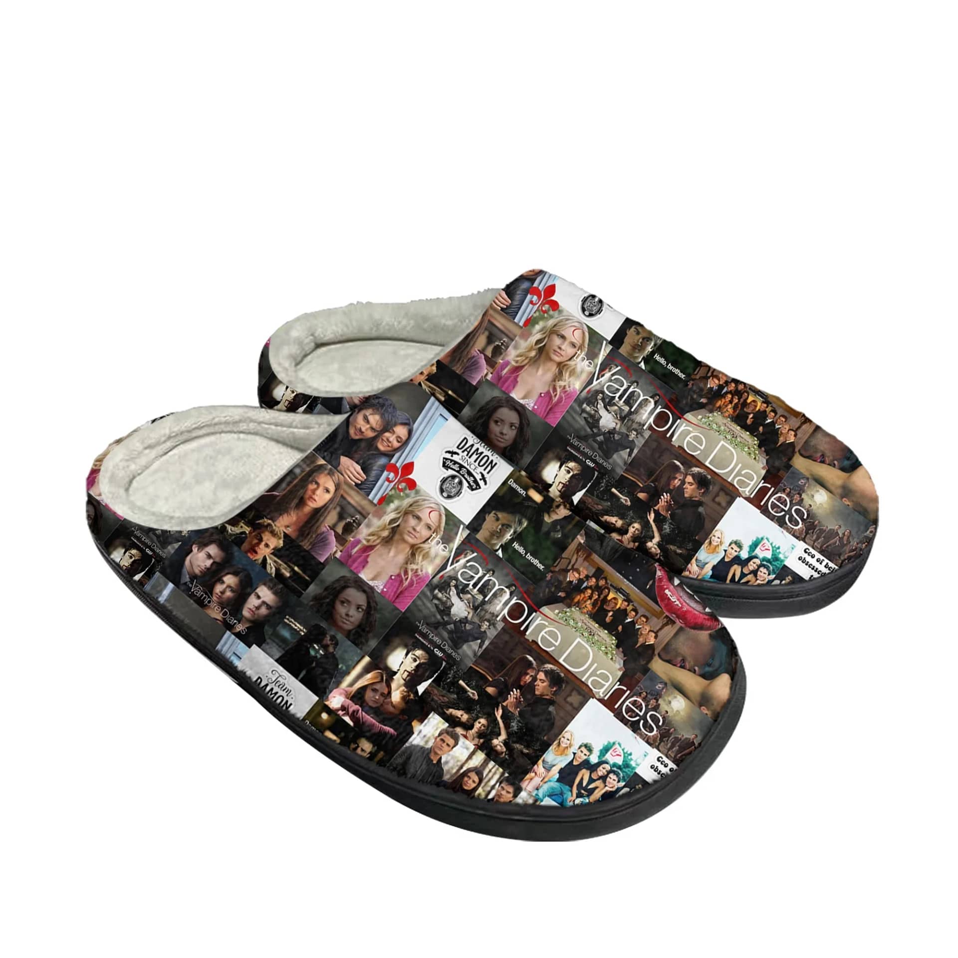 The Vampire Diaries Damon Salvatore Style 2 Custom Shoes Slippers