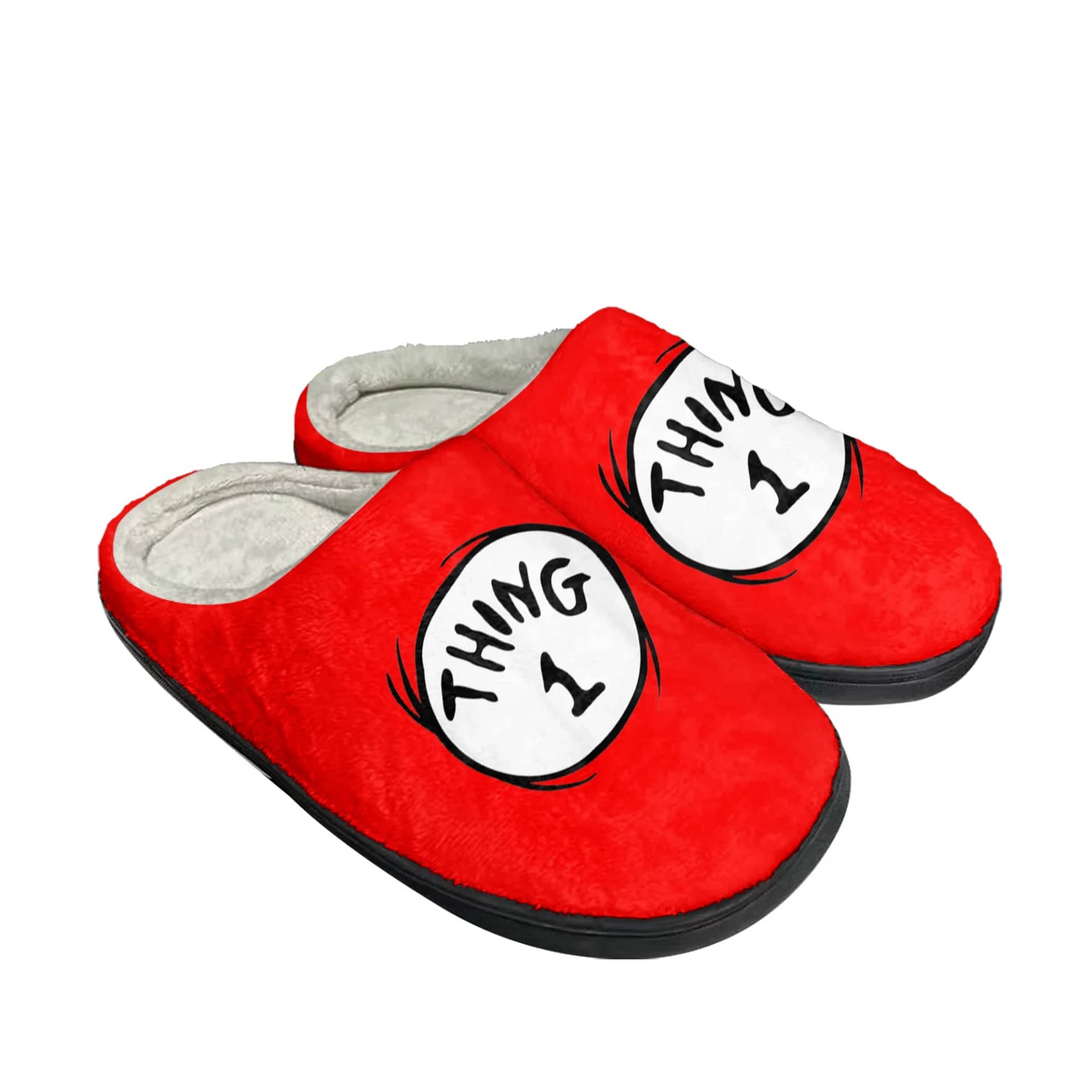Thing Red Thing 1 Custom Shoes Slippers