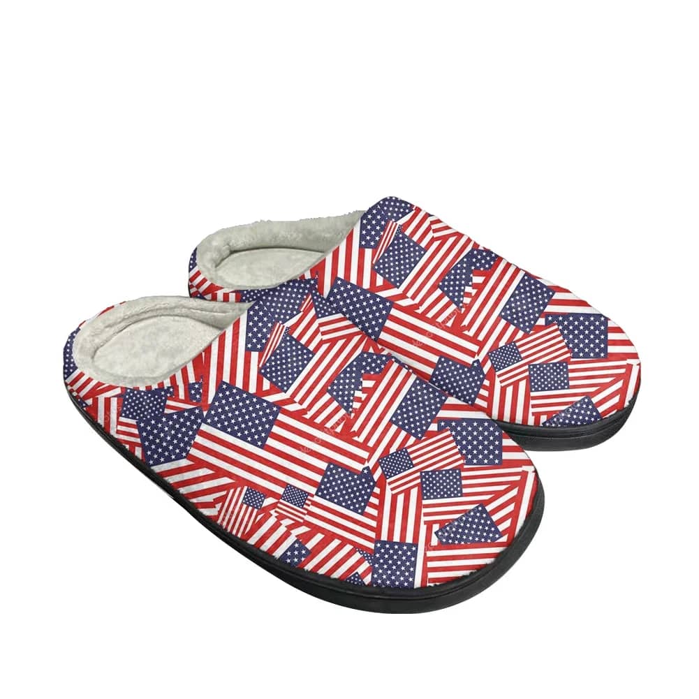Usa American Flag Shoes Slippers