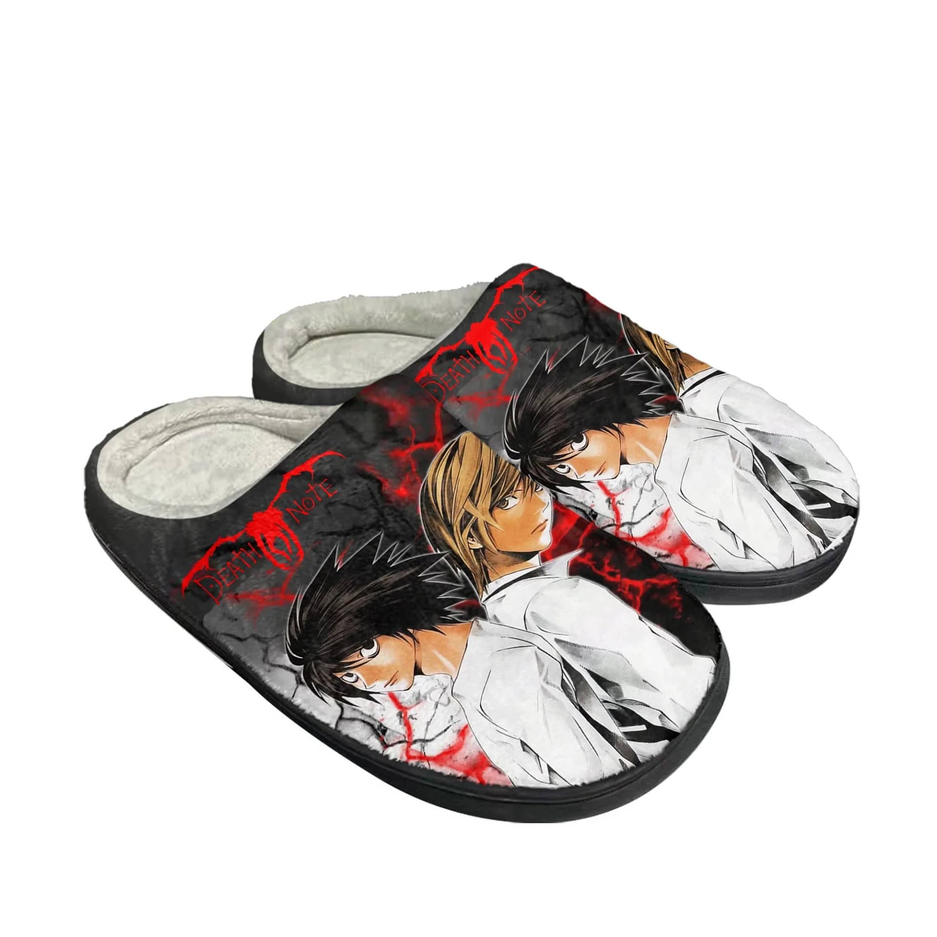 Yagami Lawliet L Custom Anime Death Note Shoes Slippers
