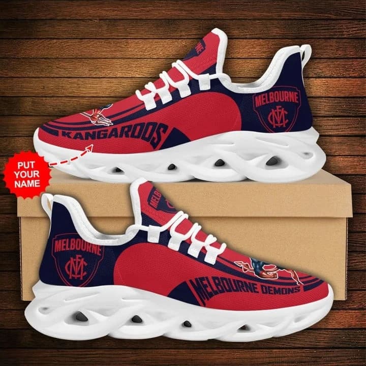 Afl Melbourne Demons Style 1 Amazon Custom Name Max Soul Shoes