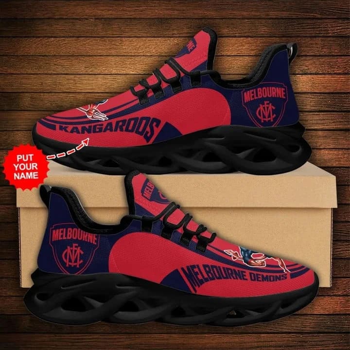 Afl Melbourne Demons Style 2 Amazon Custom Name Max Soul Shoes