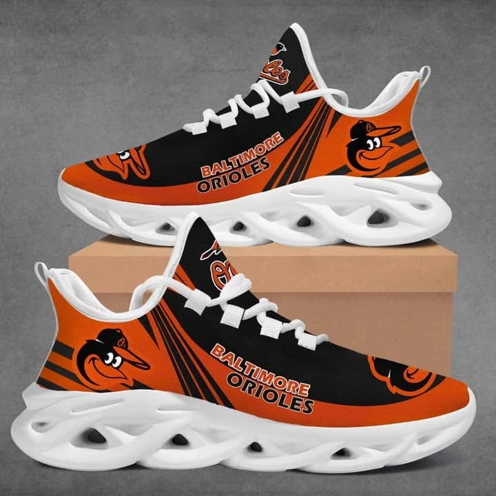 Baltimore Orioles Style 1 Amazon Custom Max Soul Shoes