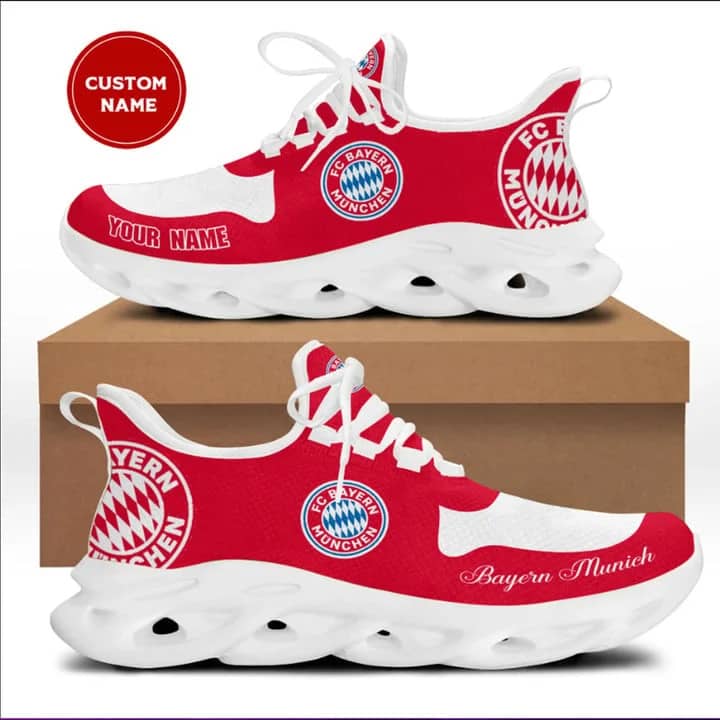 Bayern Munich Amazon Custom Name Max Soul Shoes